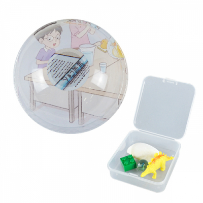 [와니사이언스] 볼록 렌즈를 이용한 도구 만들기(간이 확대경, 4명 세트)