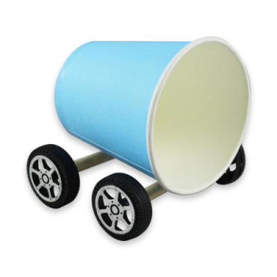 [와니사이언스] 종이컵 자동차 만들기(4명 세트)