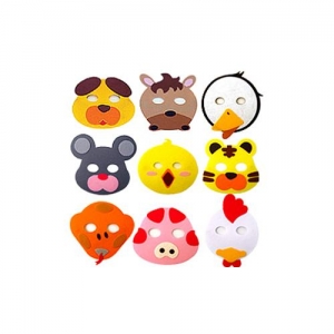 [청양코리아] 역할놀이-동물가면띠(20종)