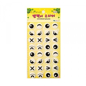 [청양코리아] 펠트스티커(눈모양)