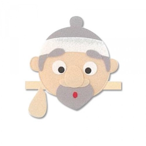 [청양코리아] 역할놀이-전래동화 머리띠(욕혹부리 영감)