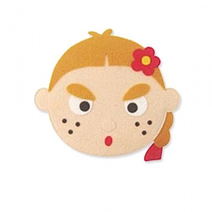 [청양코리아] 역할놀이-전래동화 머리띠(심술쟁이 여자아이)