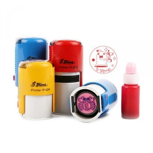 [Shiny] 칭찬 자동스탬프 I-13 3종+검1종+잉크10ml(R-524)