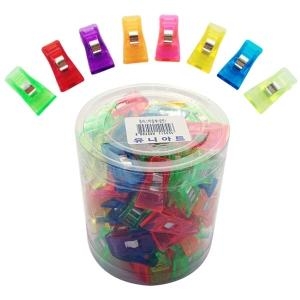 [유니아트] 플라스틱집게(일반, 100개입)