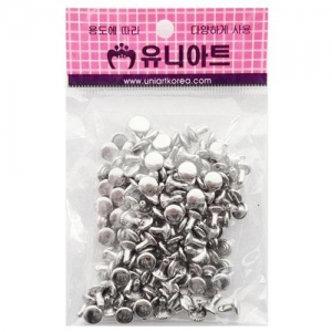 [유니아트] 쇠단추(0.8cm)