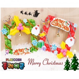 플레이콘_크리스마스리스만들기(색상랜덤)