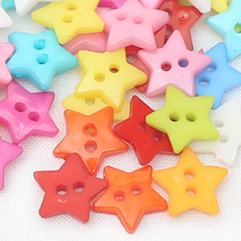 [펠트친구] 오각별 칼라단추