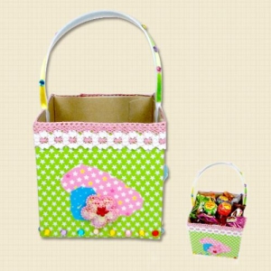 [만들기대장] 선물 바구니 만들기