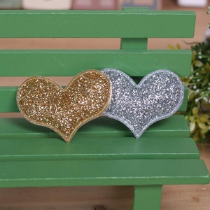 [펠트친구] 뽀족 하트 초음파(3개)