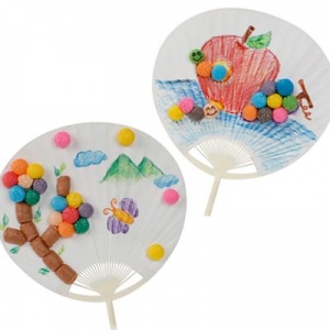 플레이콘_원형 부채 만들기