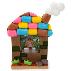 플레이콘_집모양 액자 만들기