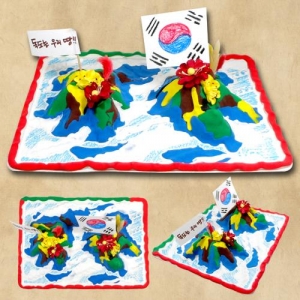 [만들기대장]독도는 우리땅 부조 만들기