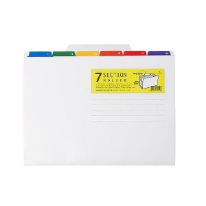 [문화산업] 섹션홀더(7포켓) / F5595-7