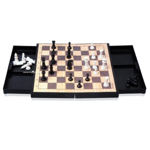 [명인랜드] 접이식 휴대용 자석 체스(MC-120) / M-200