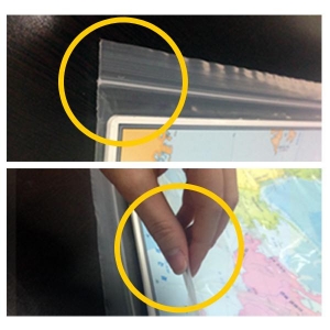 [와이드맵] 퍼즐보관용 지퍼백 (102 x 71cm)