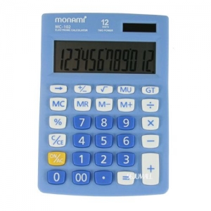 [모나미] 계산기 MC-102 / 12자리