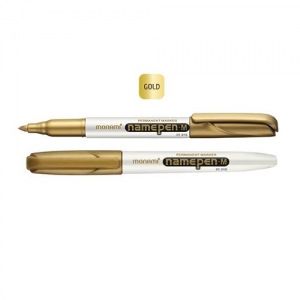 [모나미] 네임펜 M(굵은글씨) / 금색