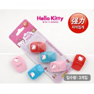 [바이하츠] 헬로키티 파티션 자석집게