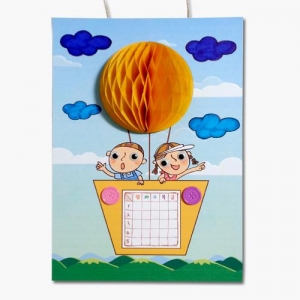 [만들기대장]허니컴열기구시간표만들기