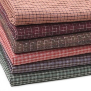 [펠트친구] 원단-퀼트 워싱 선염체크(6종 택 1)