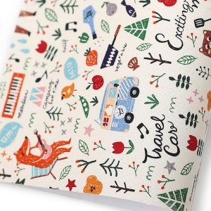 [펠트친구] 패브릭스티커 A4-캠핑