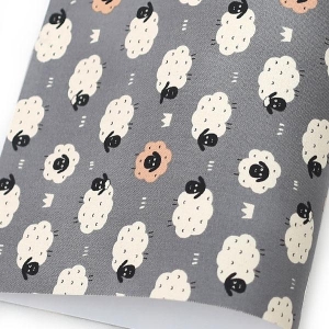 [펠트친구] 패브릭스티커 A4-복슬양