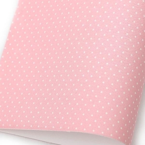 [펠트친구] 패브릭스티커 A4-2mm도트분홍
