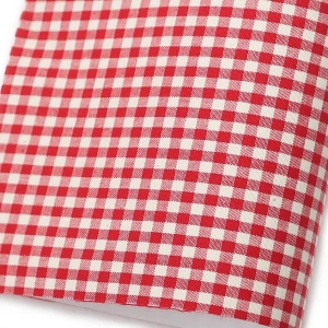 [펠트친구] 패브릭스티커 A4-4mm체크레드