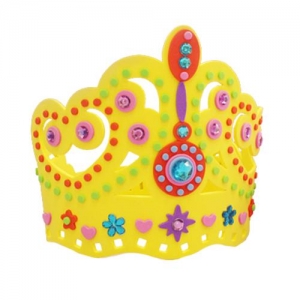 [도토리클래스] EVA 옐로우 왕관(1set)