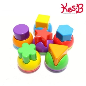 [캐스B] 튼튼 모양짝맞추기 쌓기블록
