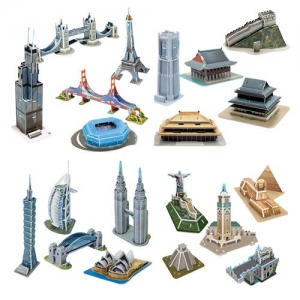 [스콜라스] 세계 유명 미니 건축물 4종 세트