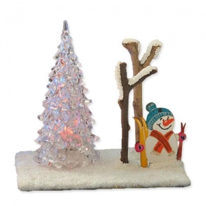 [잼잼아트] LED크리스탈 트리와 겨울나무(2인세트)