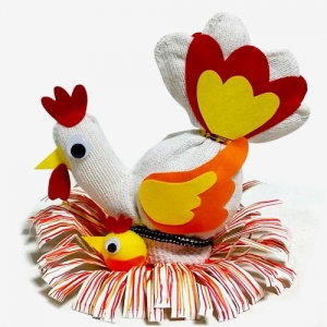 [만들기대장]꼬꼬닭 장갑인형 만들기