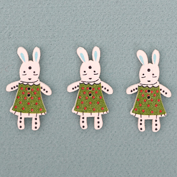 토끼나무단추(8개)