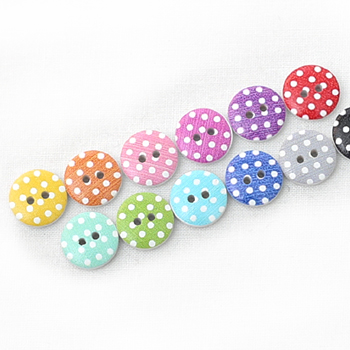 무늬단추 화이트도트(20개)