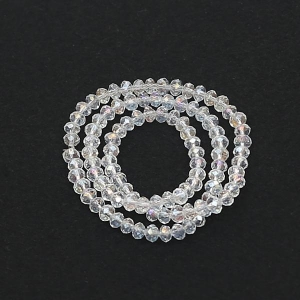 [펠트친구] 6mm 유리구슬 - 투명(97알)