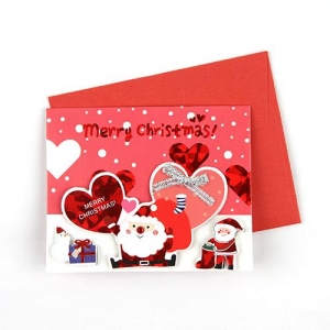 [토마토팬시] 크리스마스 입체카드 (소)