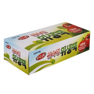 [롯데] 롯데위생팩(실속형) 100매(25*35cm)