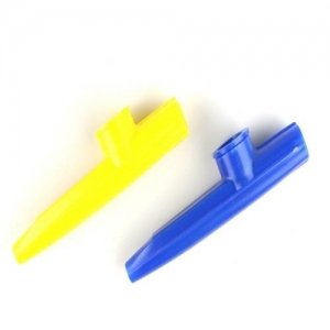 [유니아트] 북아메리카 전통악기 관악기 카주 (2개입, 12X3cm)